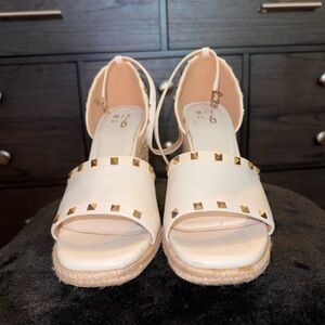 Mix No. 6 White Espadrille Slip-On Shoes